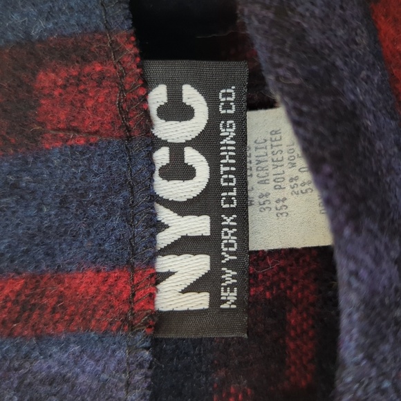 New York Clothing Co. 80's Vintage Union Made Aztec Wool Blend Mini Wrap Skirt 4 - Picture 5 of 9